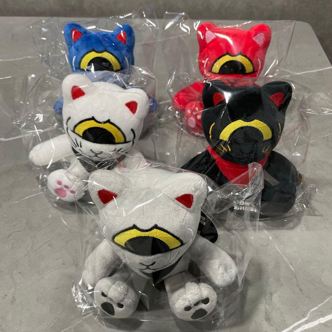 REAL×HEAD フォーチュンキッド ぬいぐるみ 5種セット　リアルヘッド