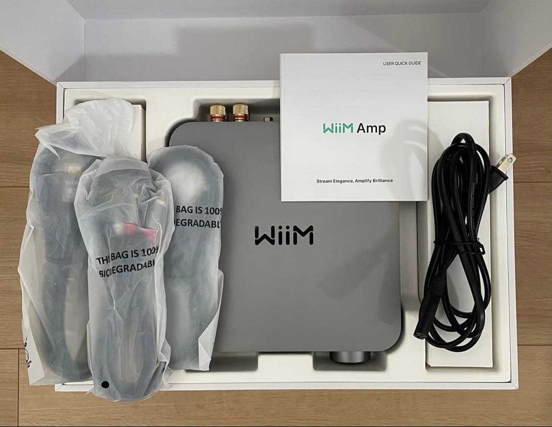 Wiim Amp スペースグレー　スペースストリーマーアンプ