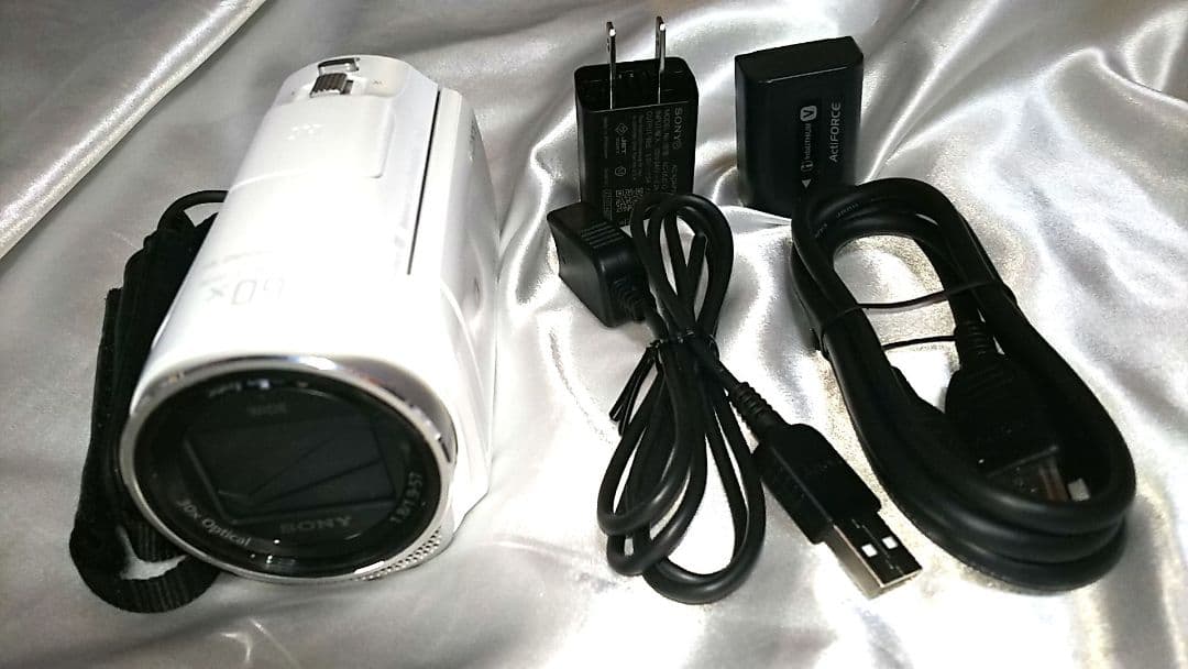 SONY HDビデオカメラ ソニーHDR-CX670-W ホワイト 光学30倍