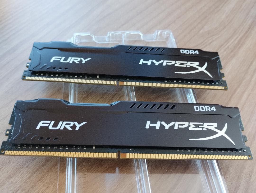 Kingstone キングストン Micron製DDR4 8GB　エラーなし