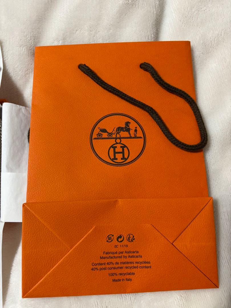 ル*ビ様 美品　エルメス シルクインコンパクト エトゥープ