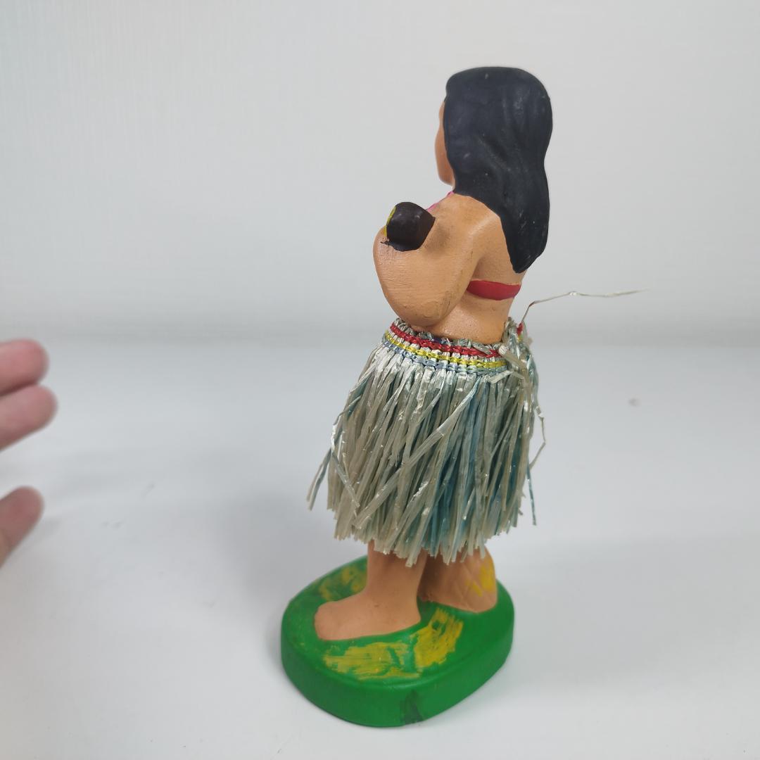 50s ハワイアンフラドール フラガール 日本製 ヴィンテージ 激レア h116