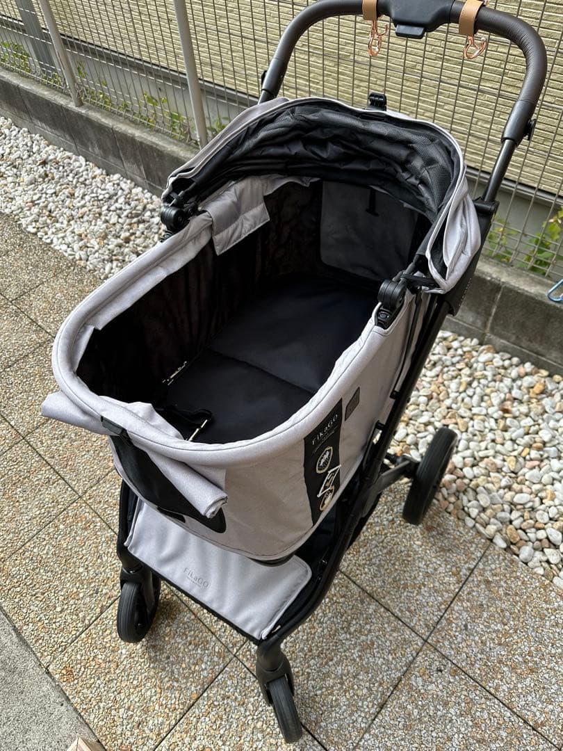 フィカゴー　アジャイル2 ペットカート グレー