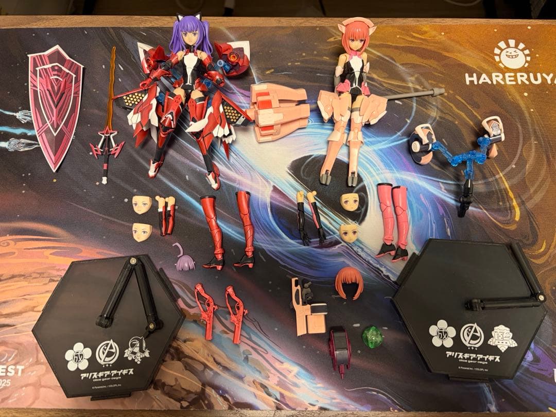 メガミデバイス 一条 綾香 英俊、相河愛花　仁愛 完成品