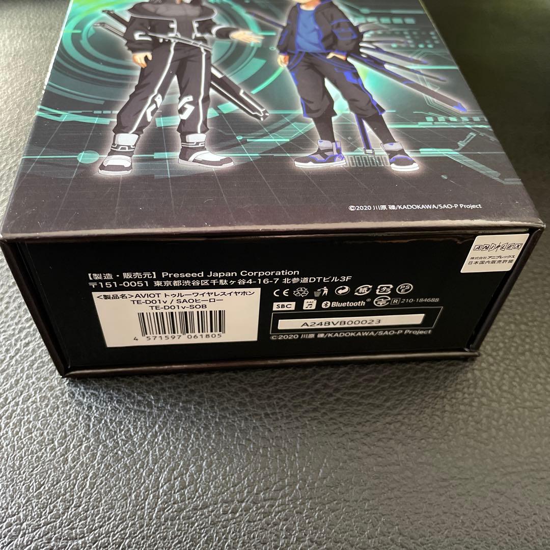 AVIOT TE-D01V-SOB トゥルーワイヤレスイヤフォンHEROモデル