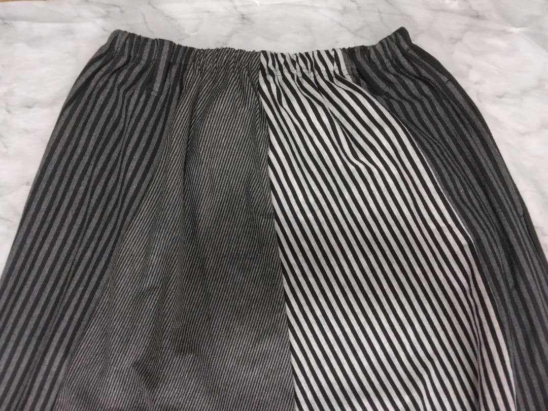 ばぶつんセンソユニコ　萌　MOYURU サルエルパンツ　ストライプパンツ