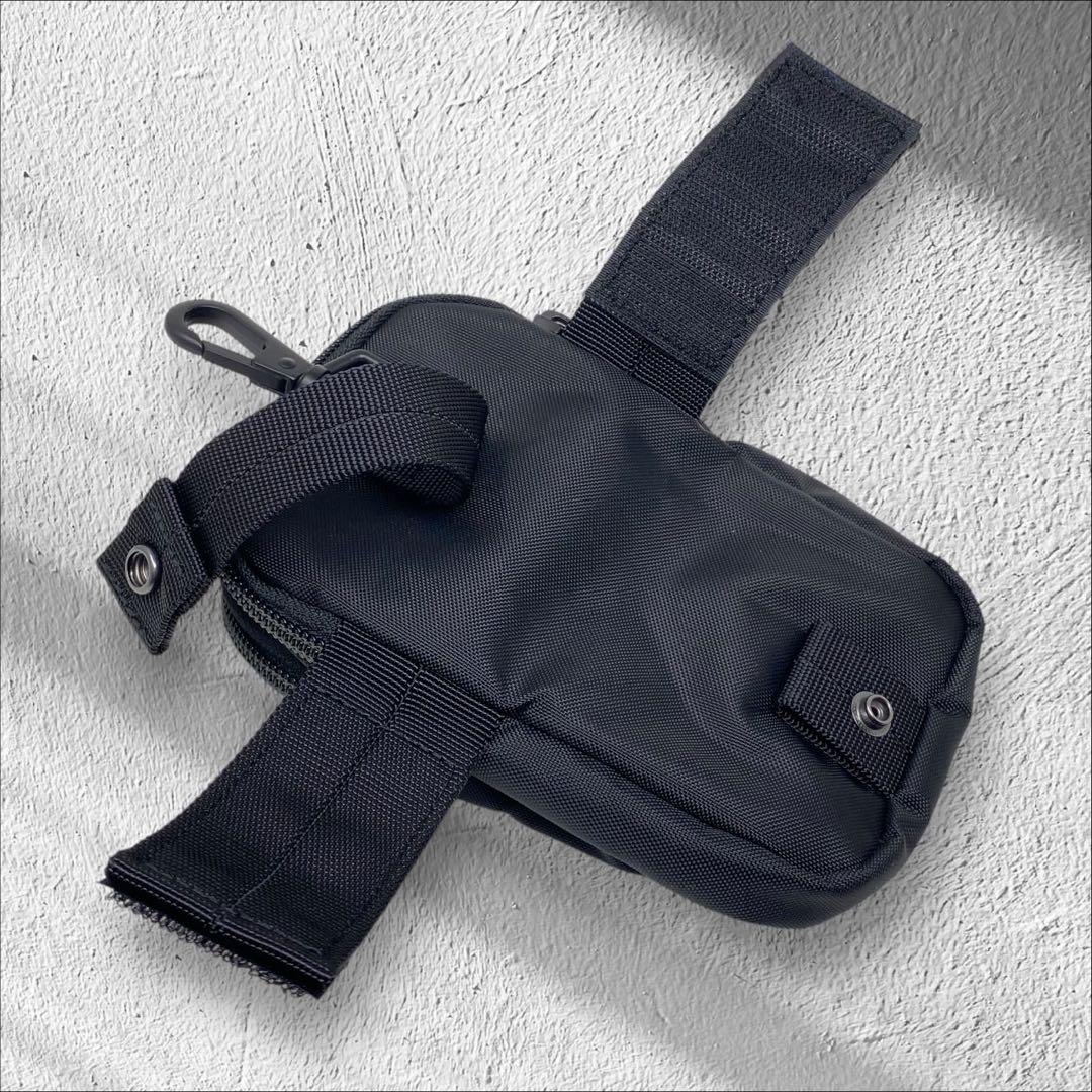 ポーチのみ PORTER ショルダーポーチ ブラック フラッシュ ポーチ 黒