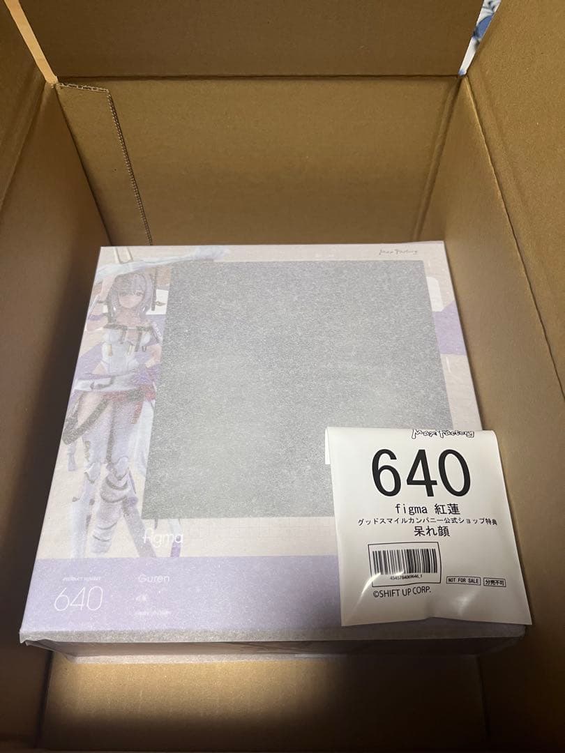 新品 勝利の女神NIKKE figma 紅蓮 呆れ顔 特典付き