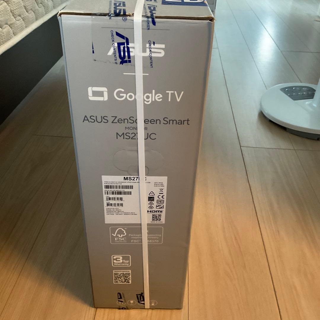 ASUS ZenScreen Smart MS27UC-未開封