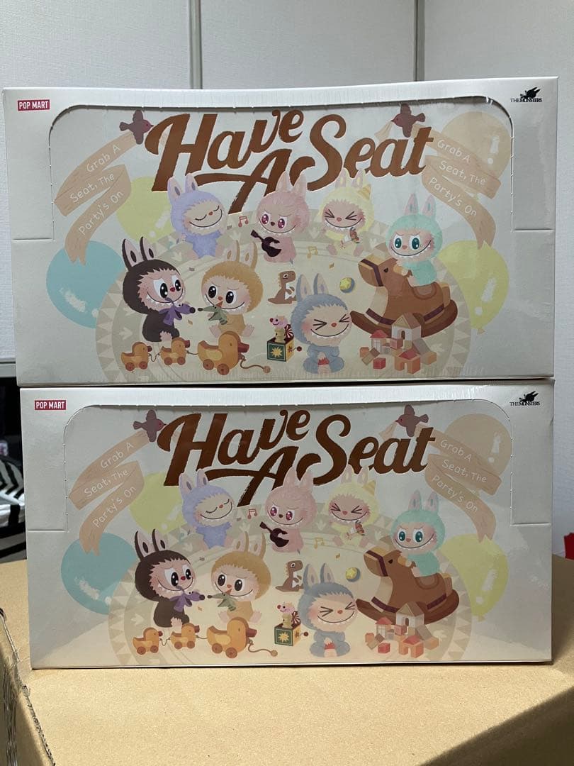 LABUBU THE MONSTERS Have A Seat ぬいぐるみ