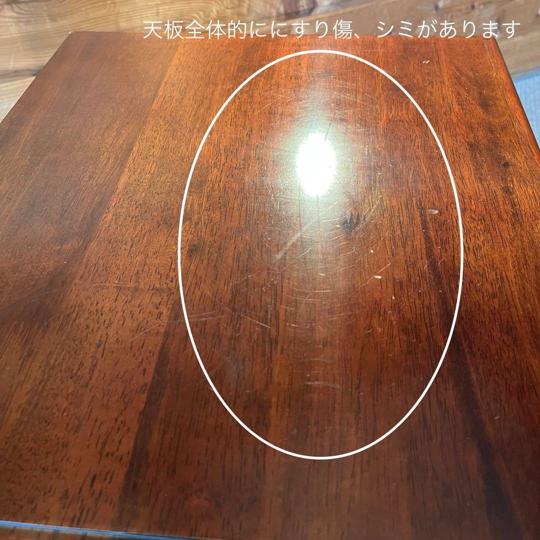 ⭕️【木製サイドテーブル03/04】スツール 置台 ナイトテーブル ヴィンテージ✨