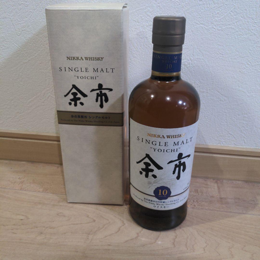 ニッカ シングルモルトウイスキー 余市10年 45度 700ml
