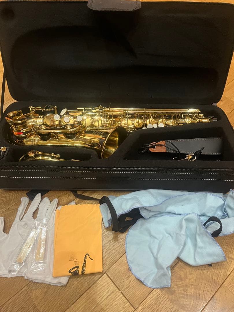 Eastar アルトサックス お手入れセット、スタンド付き AS-|||