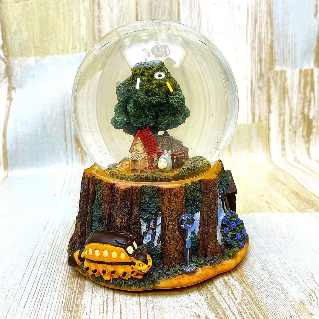 激レア★となりのトトロ ネコバス スノーグローブ ウォーターボール オルゴール