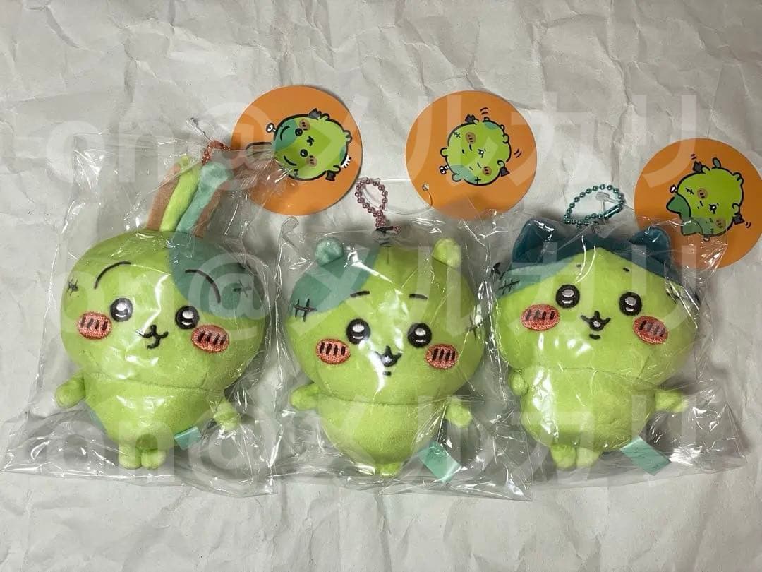 ちいかわ 仮装 ゾンビ マスコット ハチワレ うさぎ セット