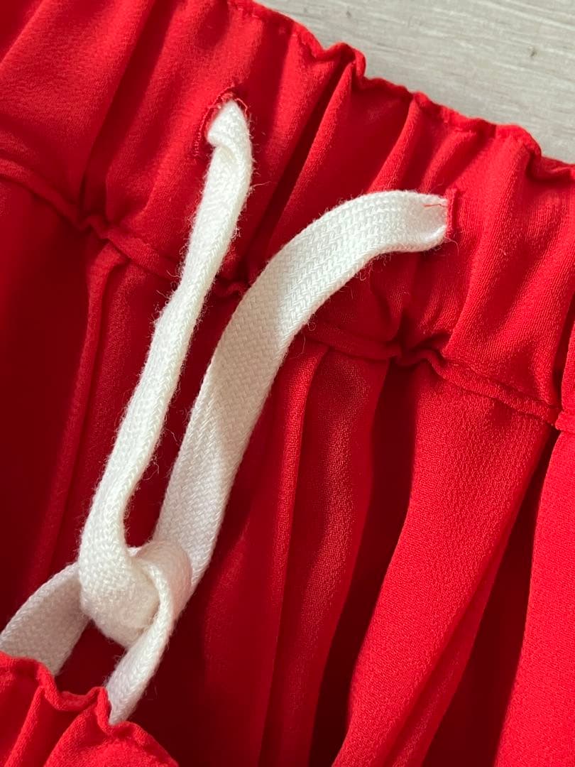 コムデギャルソン バルーンプリーツスカート ひざ丈 ゴムウエスト