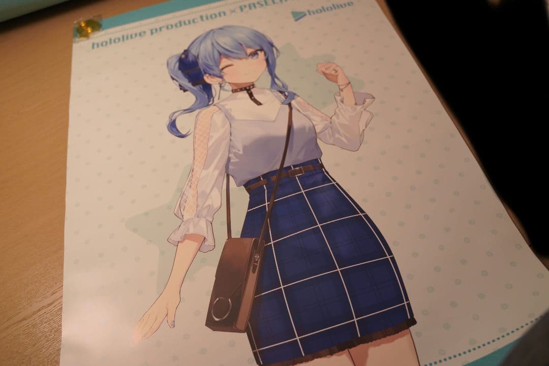 ホロライブ×パセラ コラボ 特大A1ポスター　星街すいせいセット