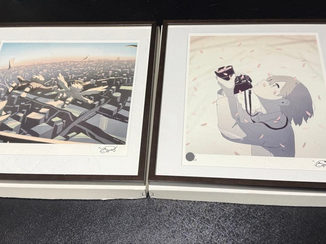 ユ*ン様 アボガド6 『肉眼』 『天に昇る』直筆サイン＆ナンバリングポスター 2