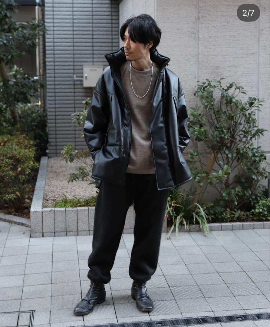 THE RERACS ブラック モンスターパーカー