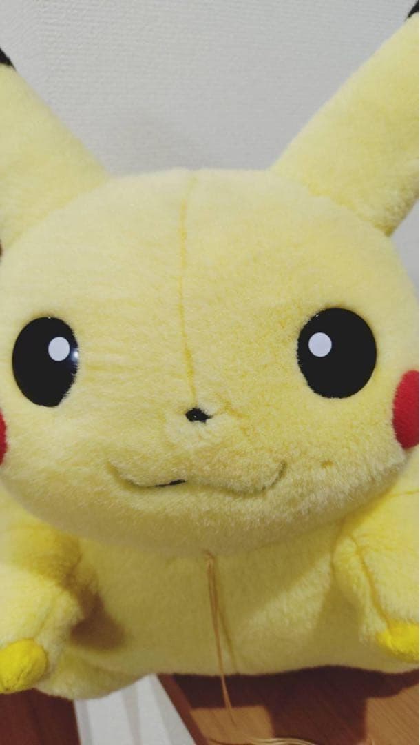 TOMY 初期 ピカチュウ ぬいぐるみ 等身大 ポケモン 初代 1／1