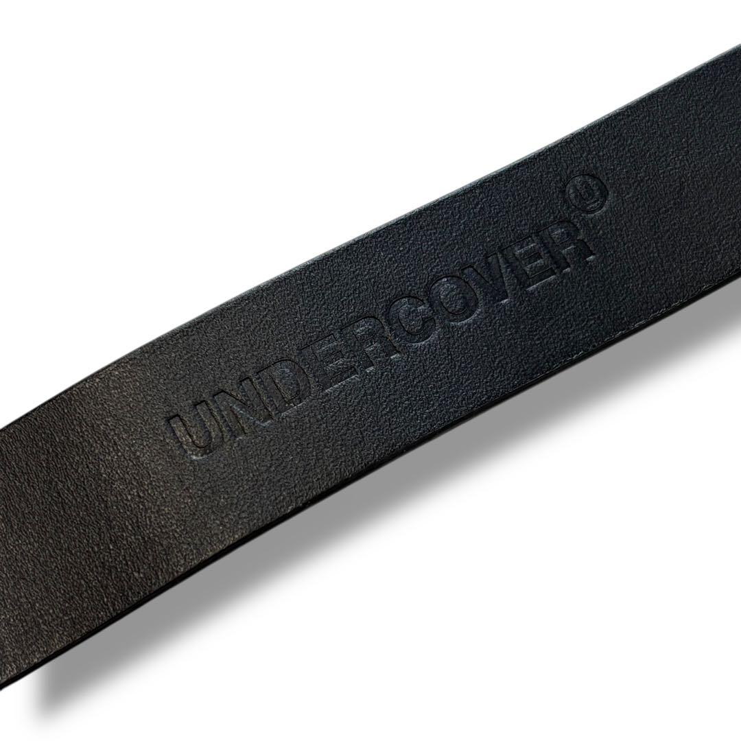 【UNDERCOVER】真鍮 ダブルバックル LEATHER CUFF F