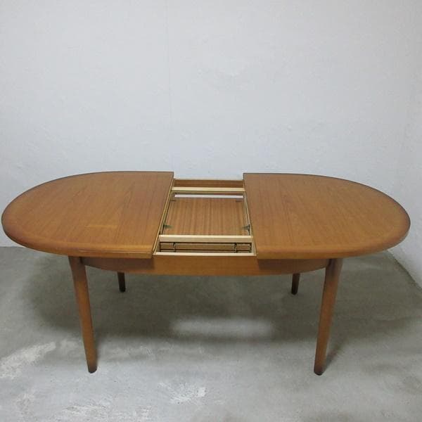 イギリス ビンテージ 家具 ダイニングテーブル エクステンション 英国6013e