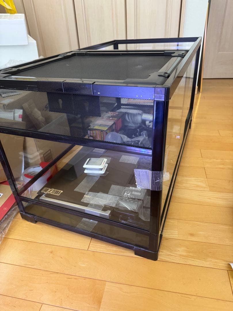 Z*X様 パンテオンブラック9045爬虫類飼育ケージセット
