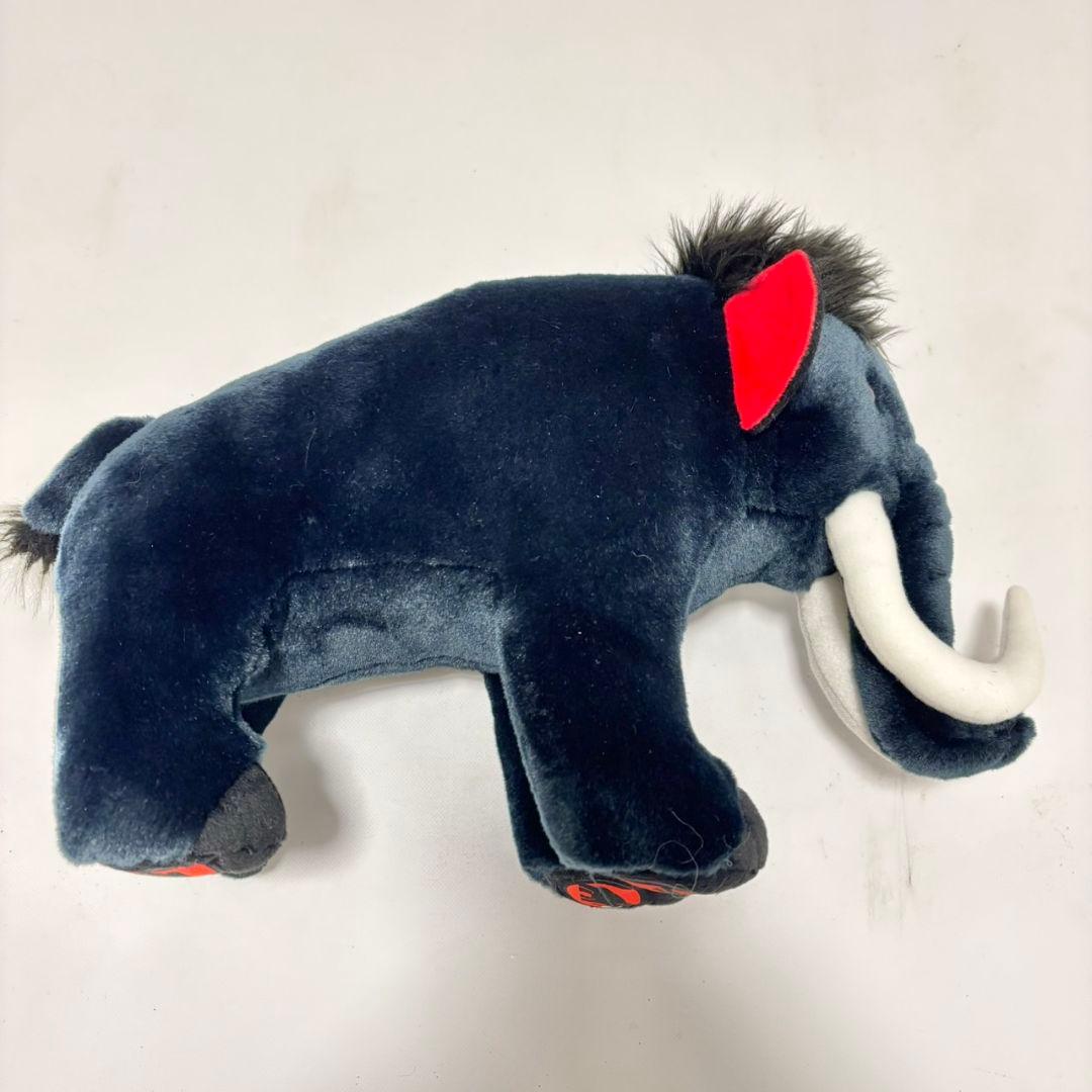 MAMMUT ぬいぐるみ マンモス型 非売品 ビッグサイズ 黒色 ふわふわ