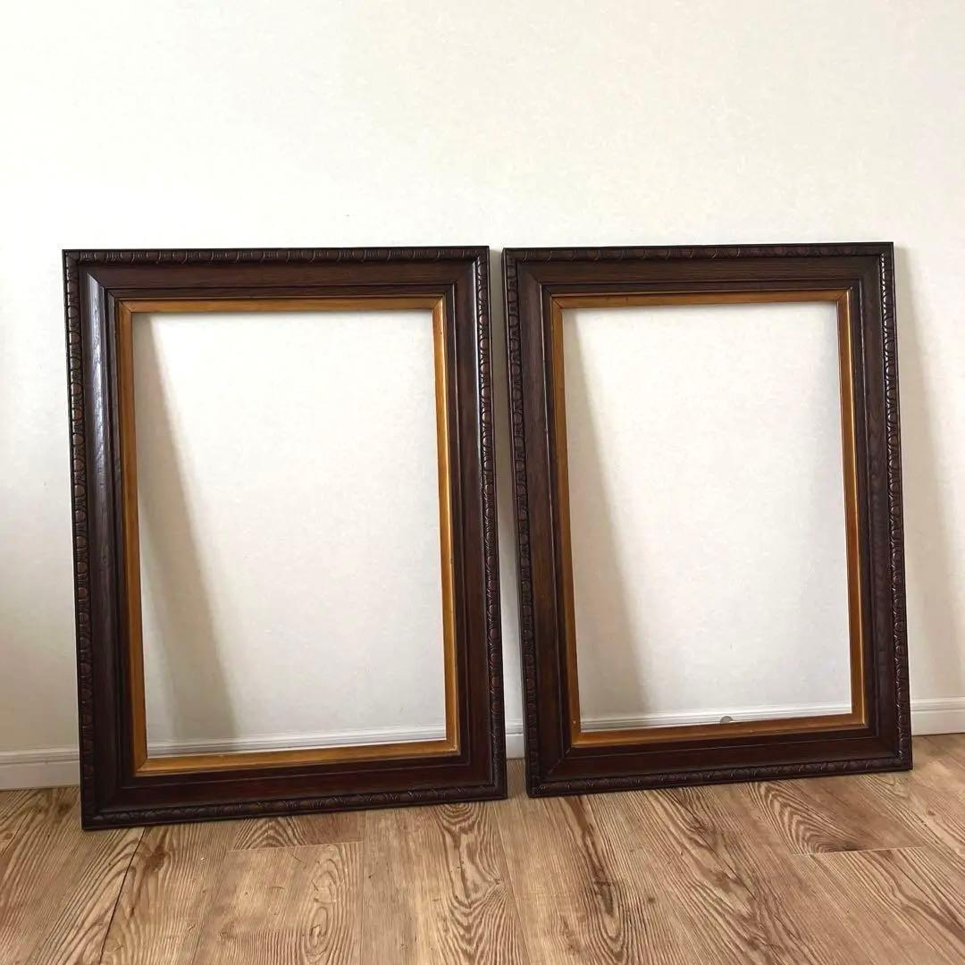 イギリスアンティーク額縁2個