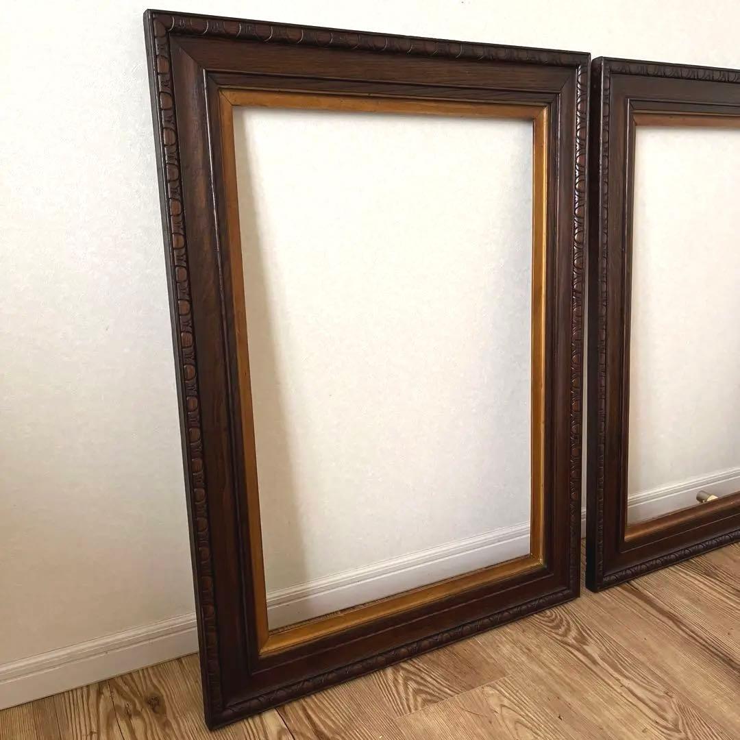 イギリスアンティーク額縁2個