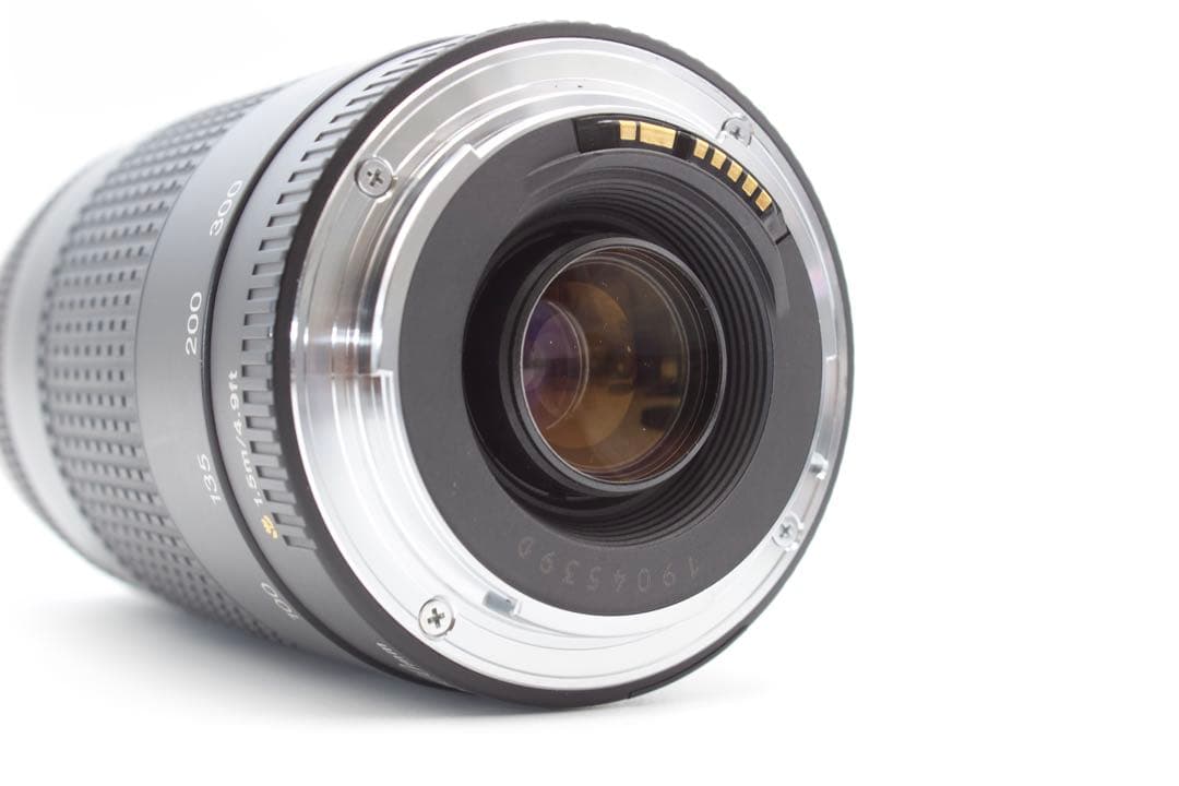 美品❣️Canon EF 75-300mm Ⅱ ✨超望遠レンズ　運動会　風景