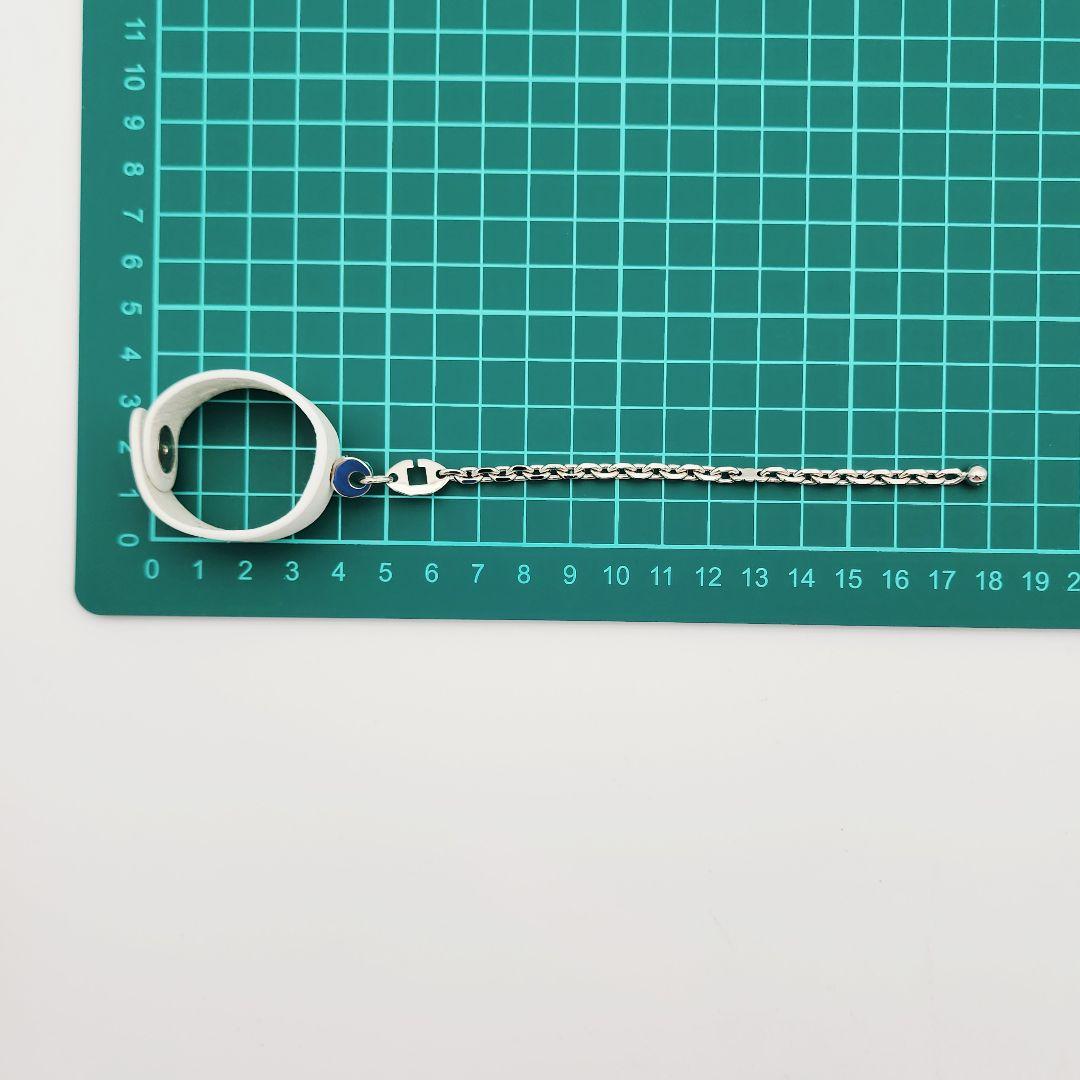 ★HERMES★ エルメス グローブホルダー ノマド ホワイト シルバー 箱.