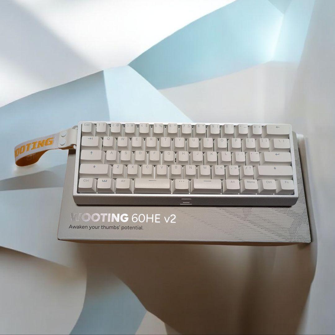 キーボード Wooting 60he v2 60% gaming keyboard