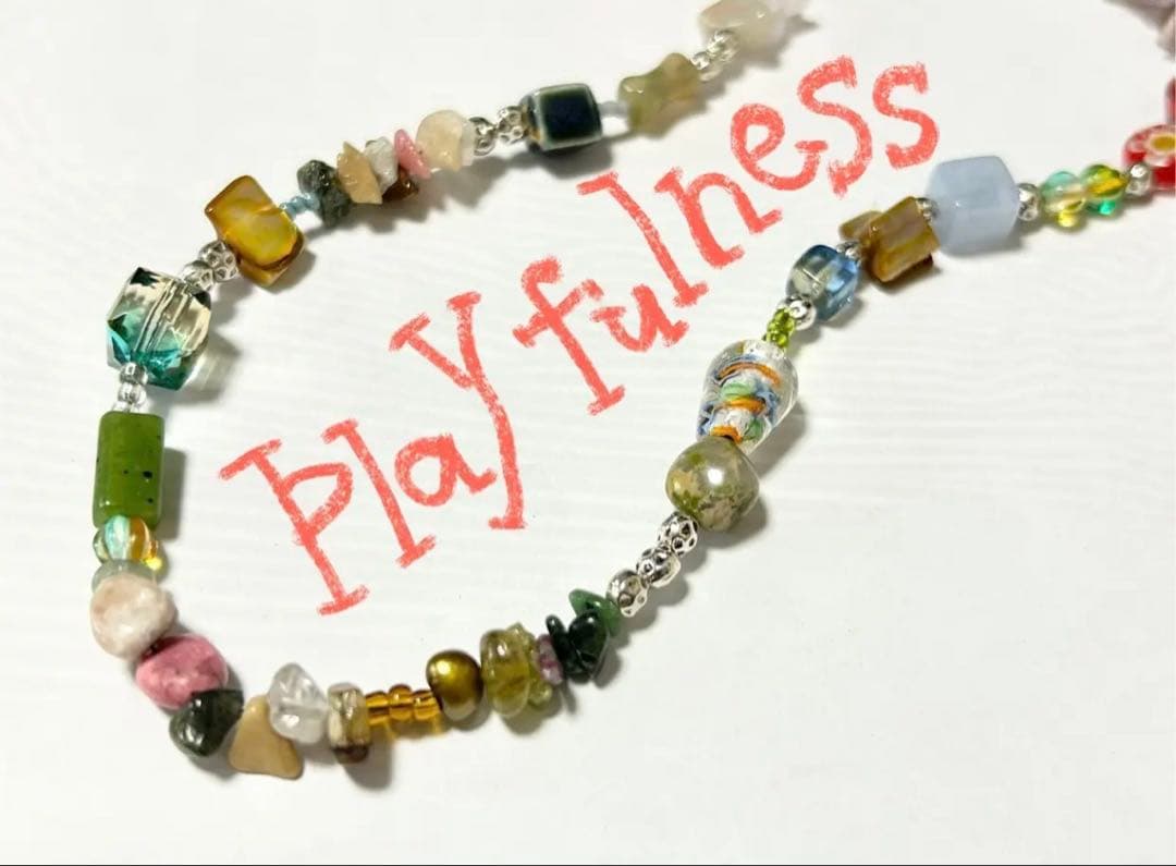 リベルテ ハンドメイド ビーズネックレス