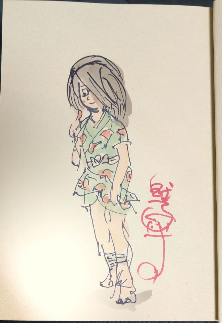 蛍火 白土三平 直筆カラーイラスト・サイン入り決定版カムイ伝全集 第1部 15巻