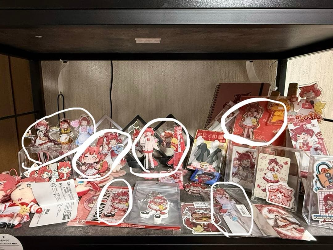 赤見かるびグッズまとめ売り