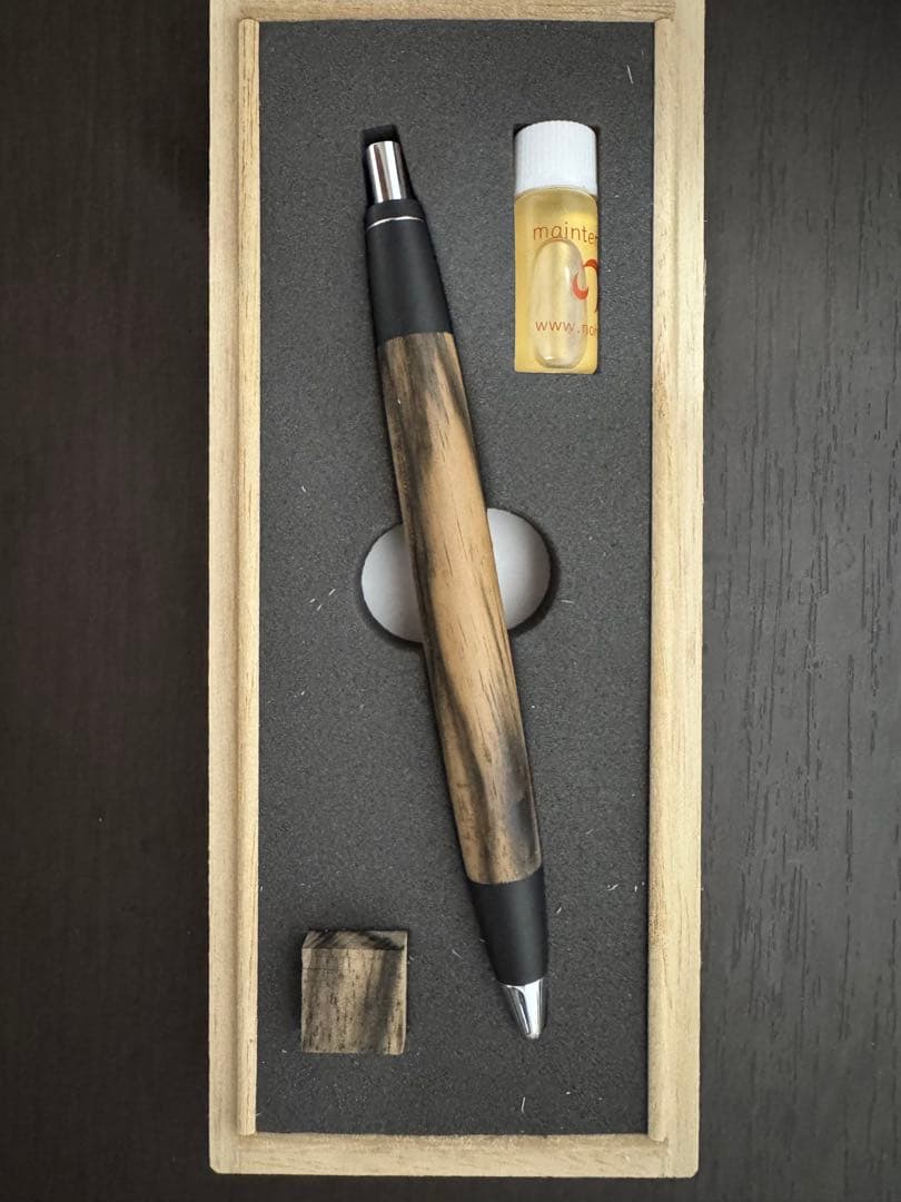 野原工芸 特上黒柿 ボールペンスタンダード