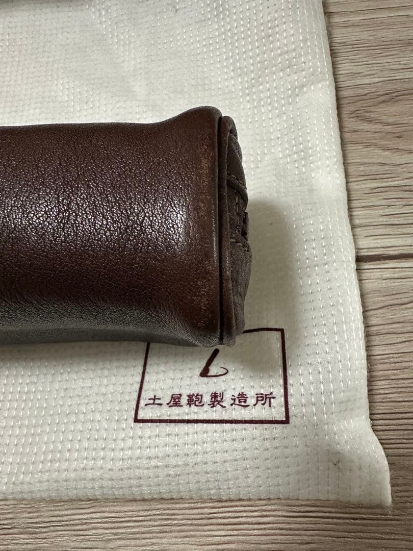 土屋鞄 トーンオイルヌメ オーバルペンケース