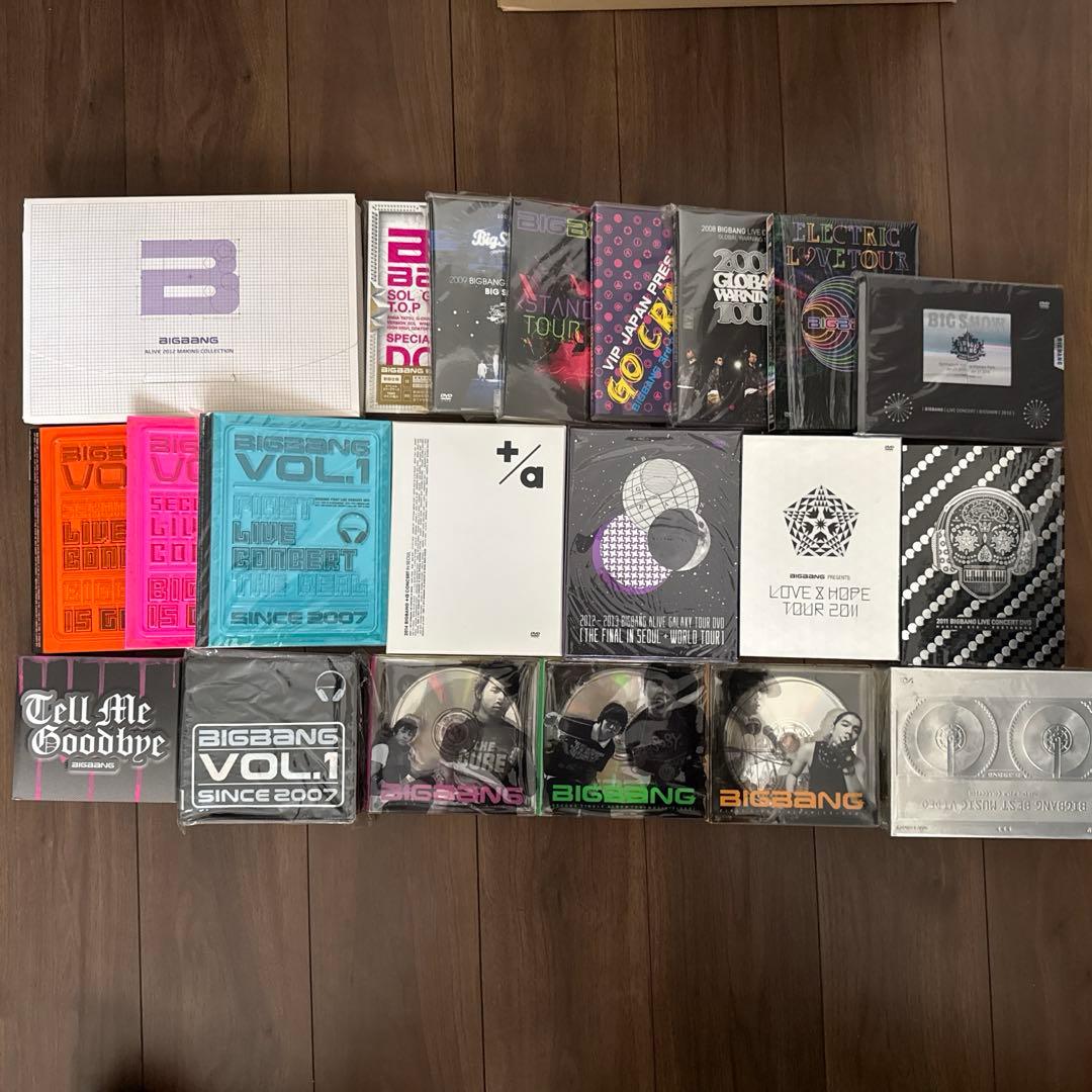 BIGBANG DVD,CDまとめ売り21点
