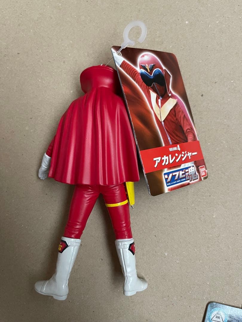 バンダイ　ソフビ魂ゴレンジャー5体セット