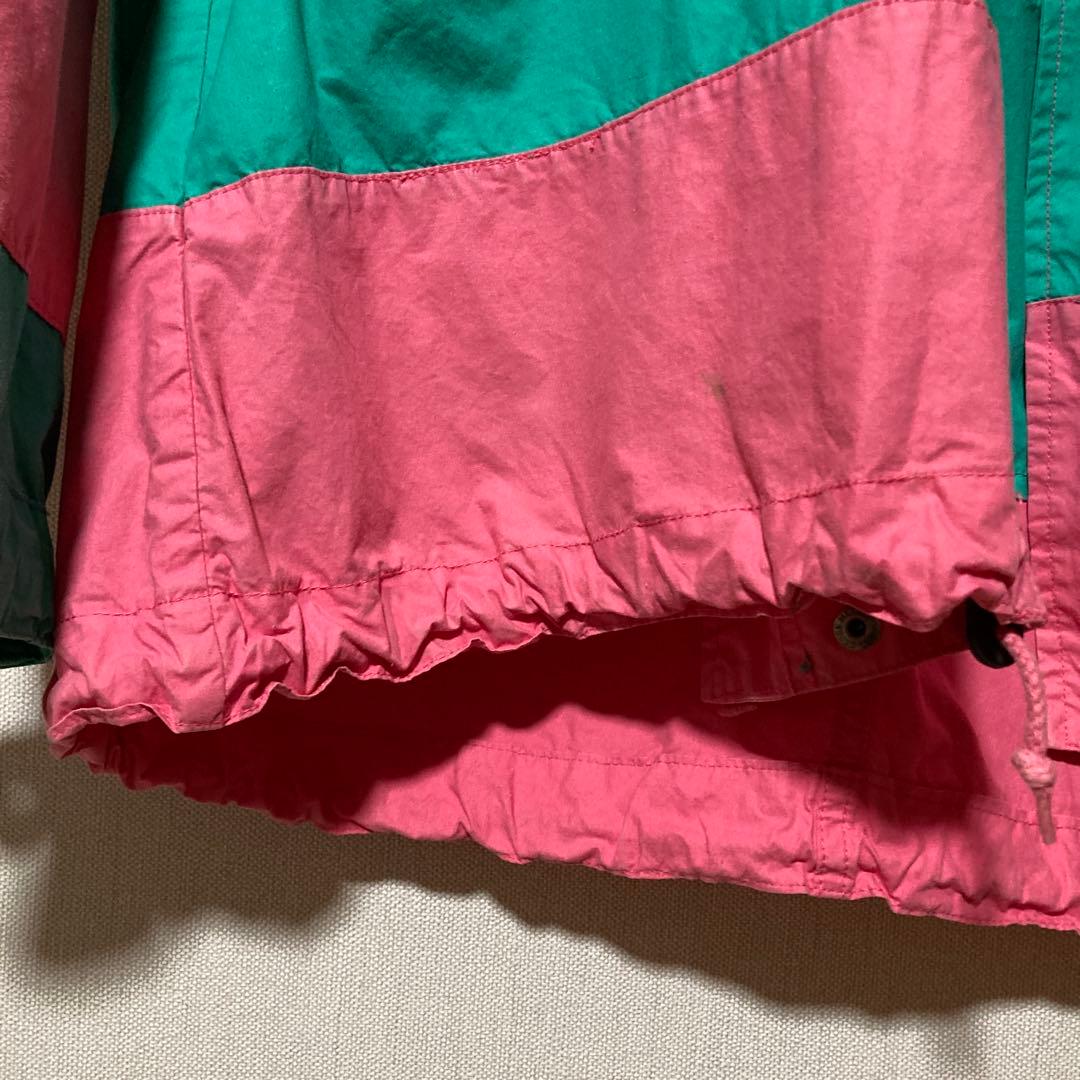 SK レア 90s ポロ ラルフローレン カラーブロック ヨットパーカー