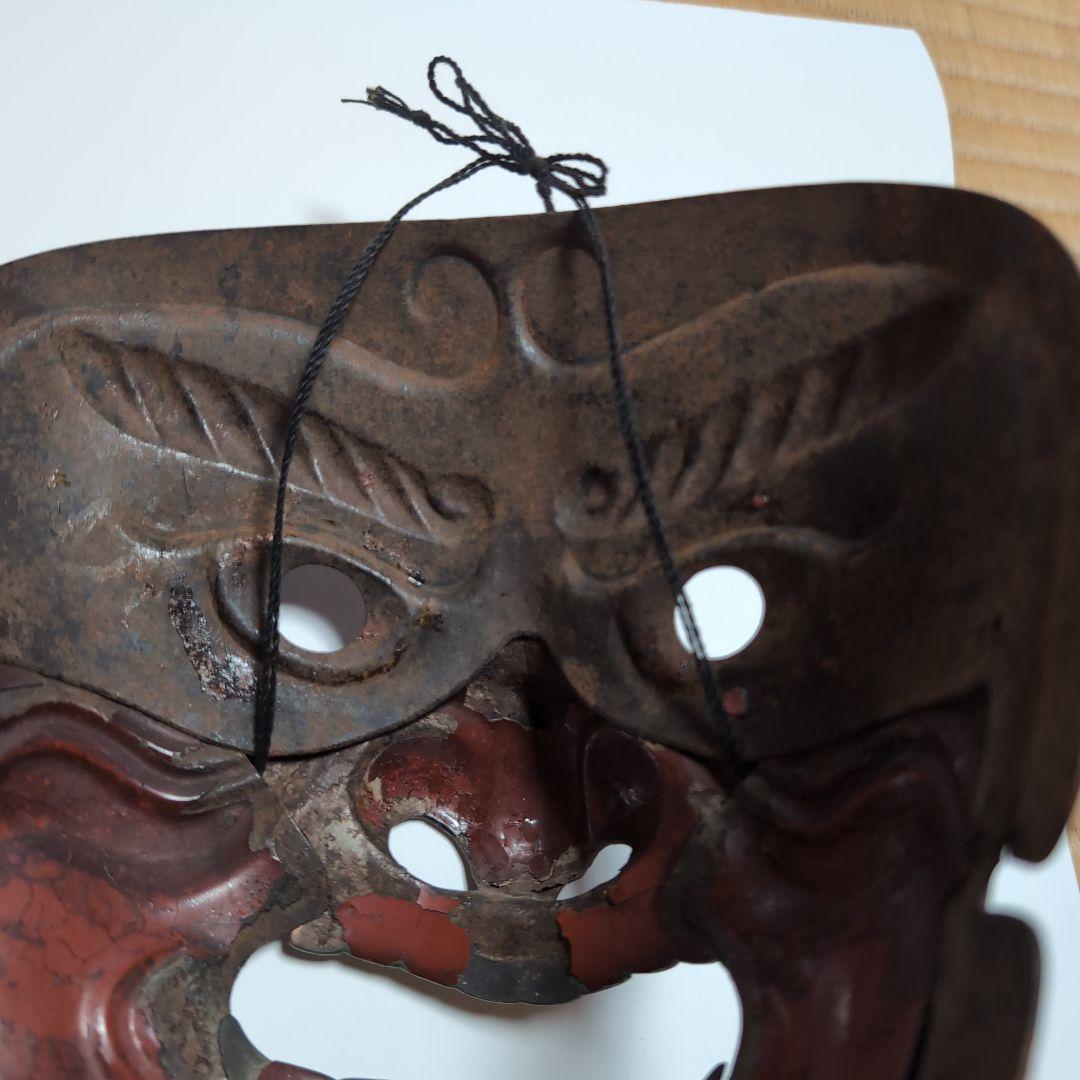 【骨董品】鎌倉時代　䌆面