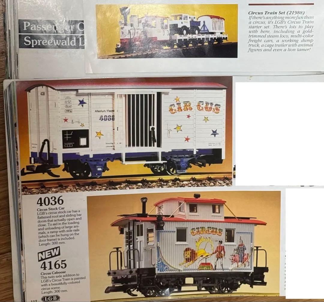 LGB LEHWANN Gゲージ サーカスシリーズ６点　セット　希少コレクション