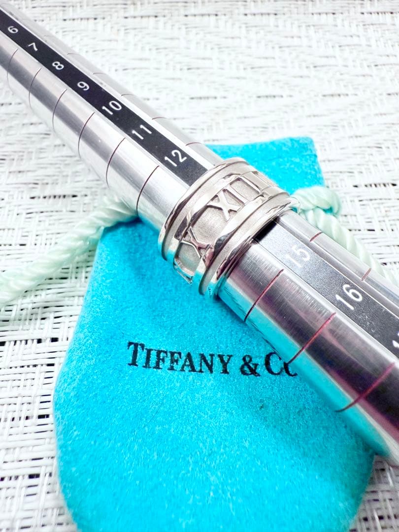 ティファニー　アトラス　ワイド　指輪　リング　14号　研磨仕上げ済み　925