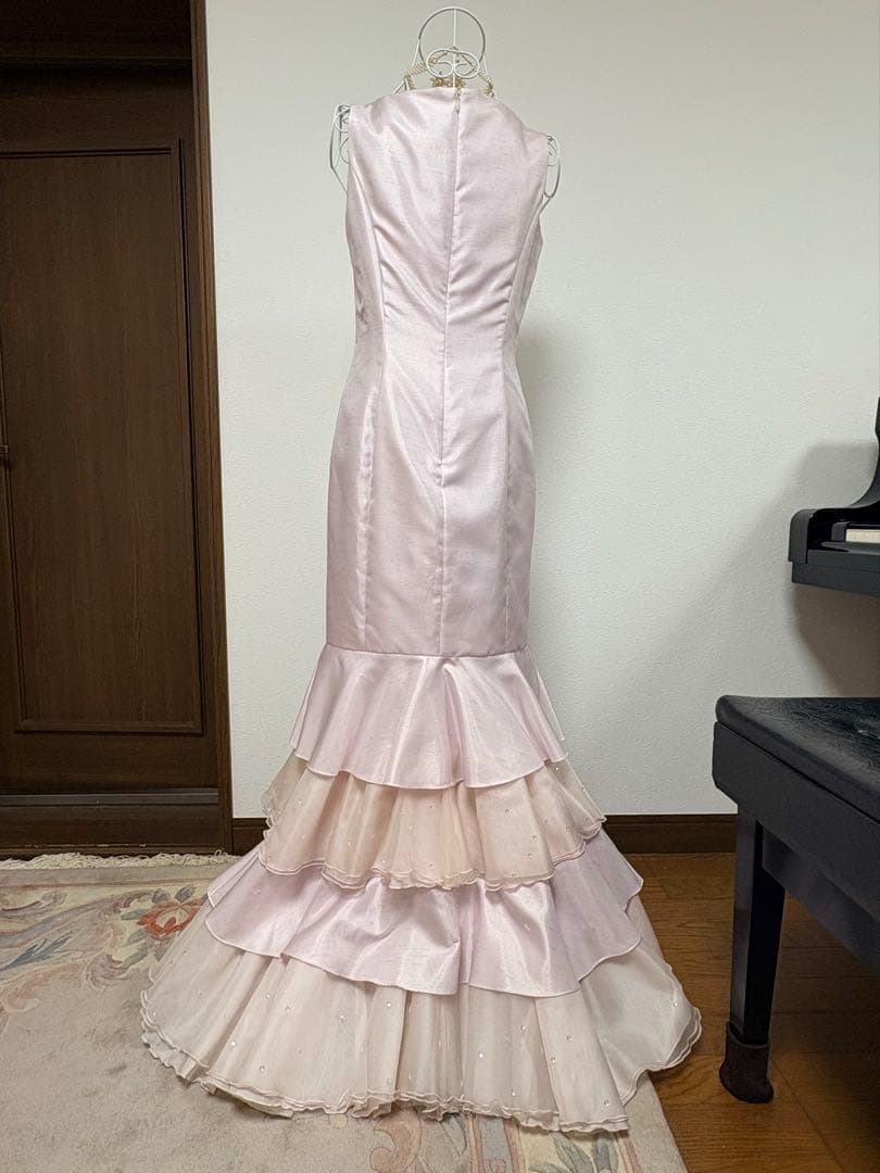 E*様 FUNQUETH フリルドレスとオーガンジーロングジレ　アクセサリー付き