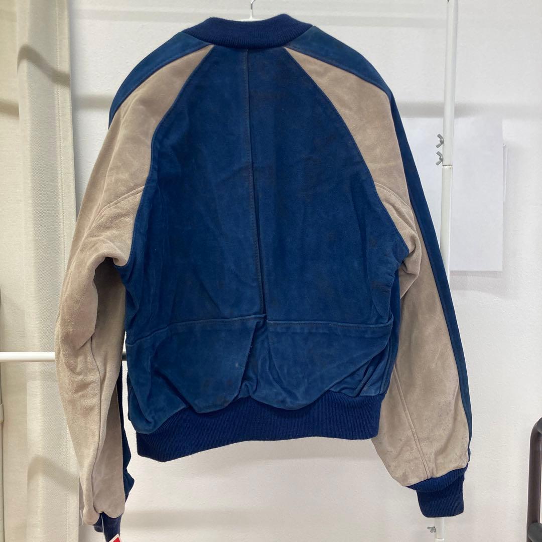 【希少】 Schott スエードレザー スタジャン デッドストック 42 サイズ