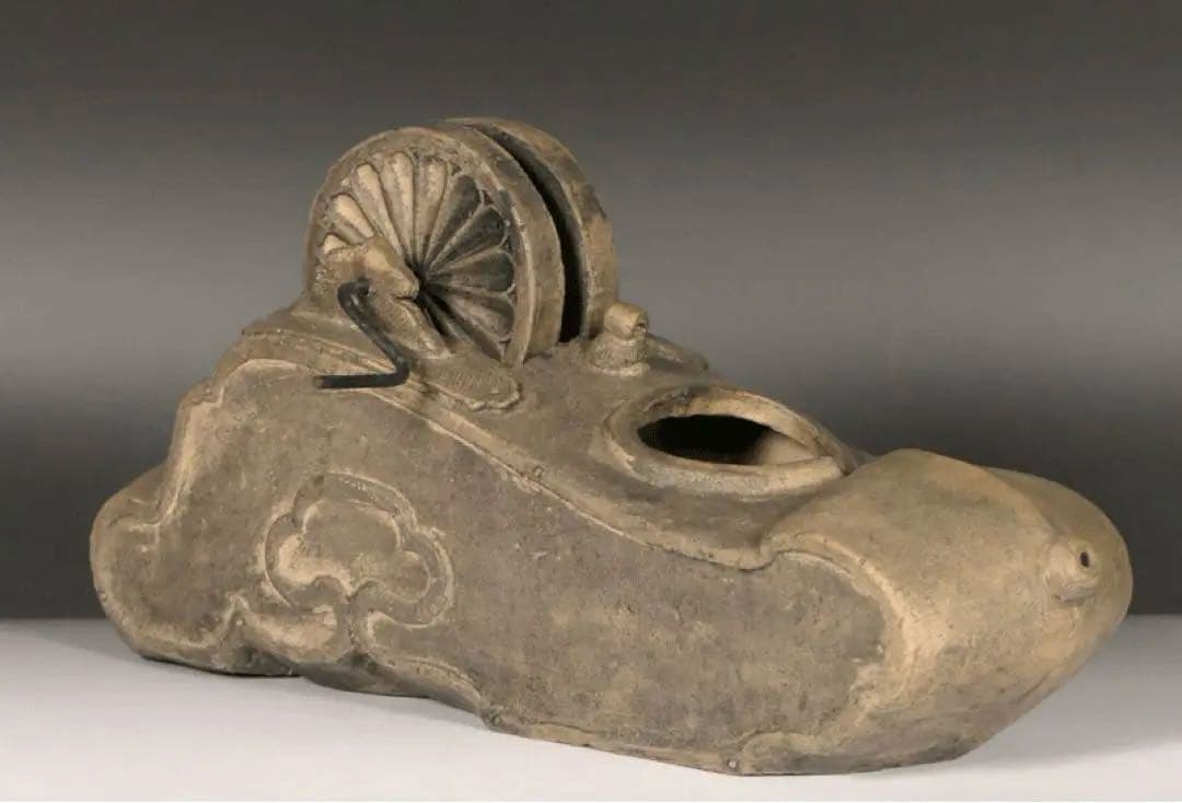 【墨壷 陶製 】墨坪 墨壺 墨斗 墨縄 民芸 民藝 柳宗悦 海老虹梁形墨壷