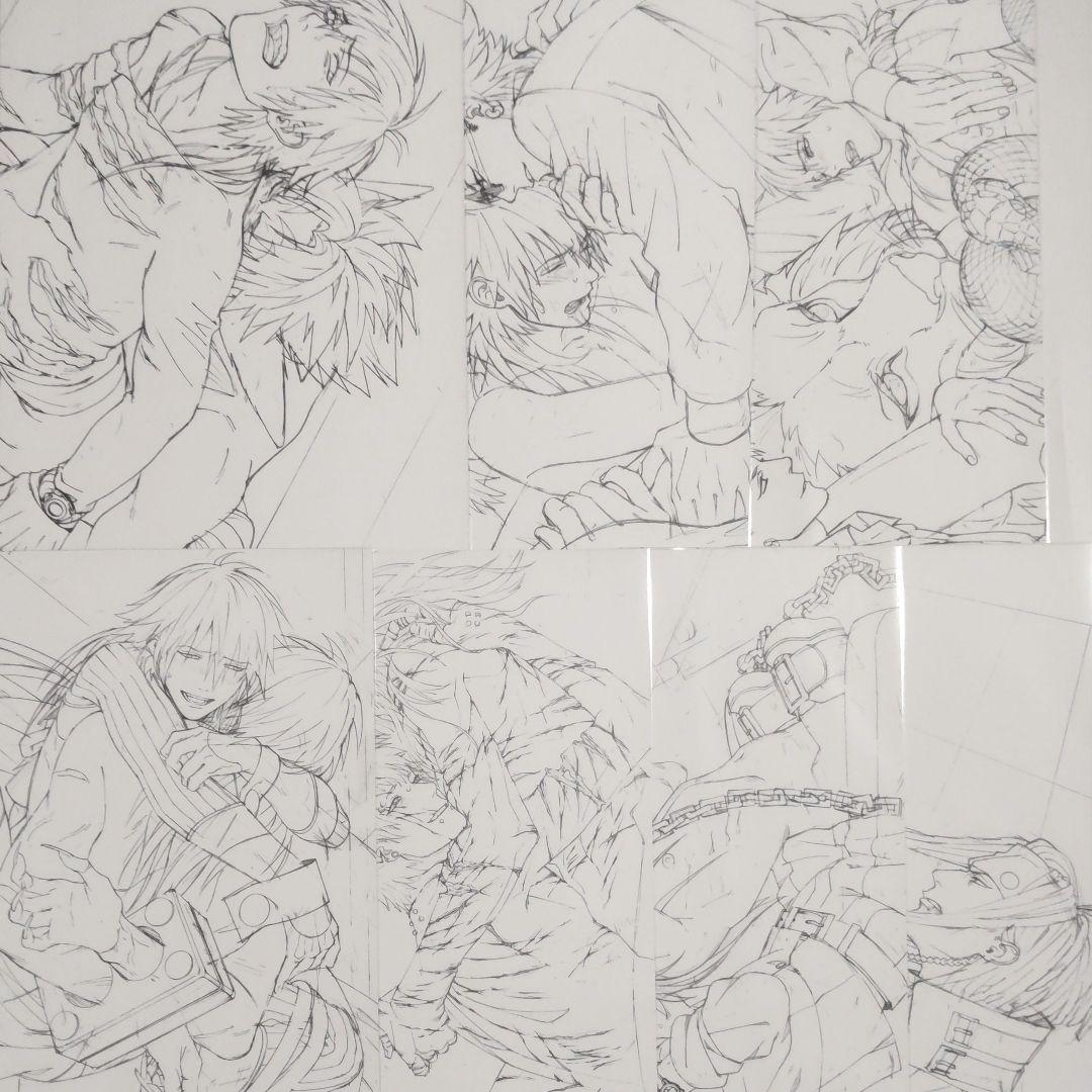 DRAMAticalMurder 生 原画展 原稿 カードコレクション ドラマダ