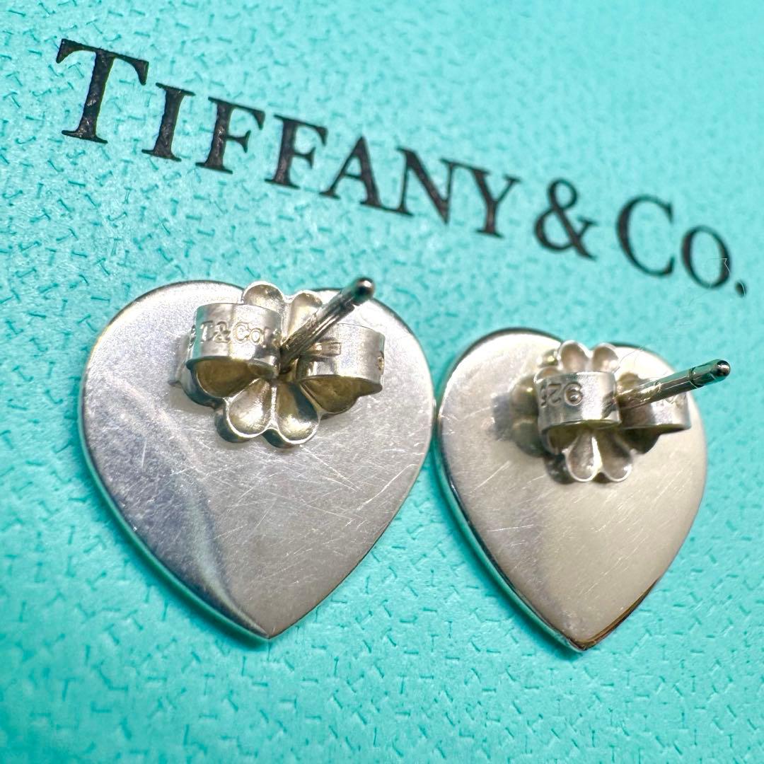 ティファニー リターントゥ ハートタグ スタッド ピアス SV925