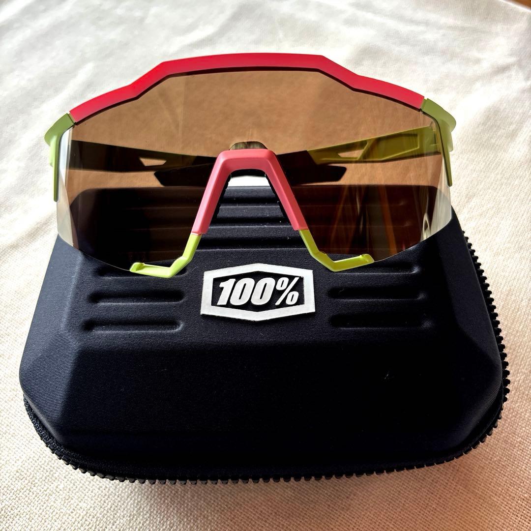 100%ワンハンドレッドSpeedcraftサングラス　クリアレンズ付属